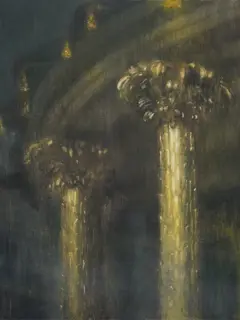 Łukasz Stokłosa, Sanssouci, 2025, Olej Na Płótnie, 50X40 Cm