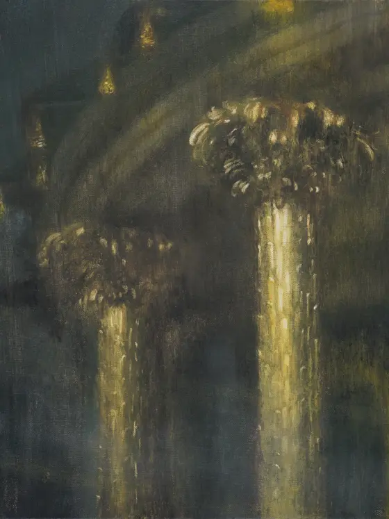 Łukasz Stokłosa, Sanssouci, 2025, Olej Na Płótnie, 50X40 Cm